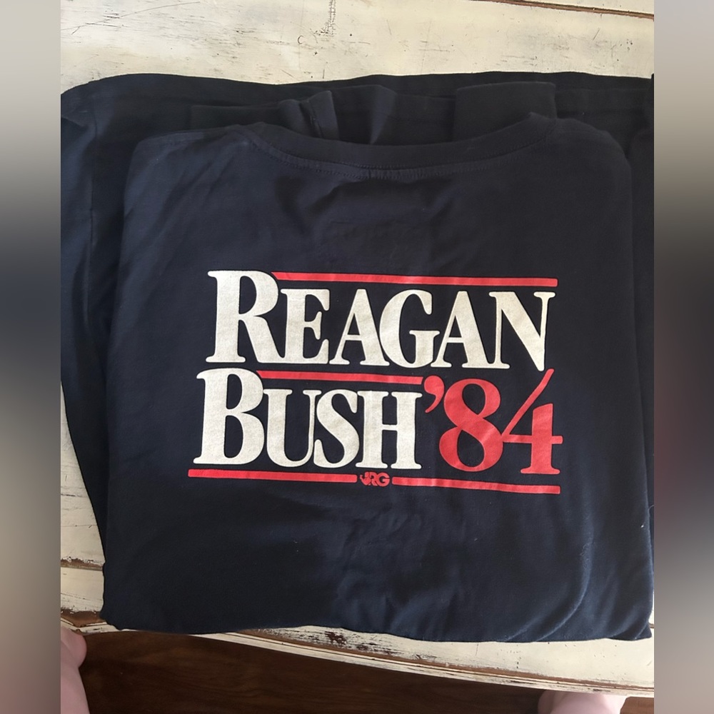 Rowdy Gentleman Reagan Bush ‘84 tshirt
